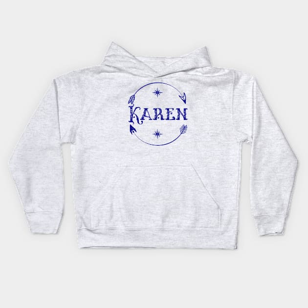 Name Karen Kids Hoodie by AllWellia